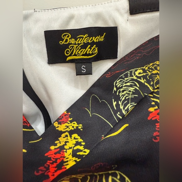 WILD TIGER DRESS Strapless Dress - Picture 5 of 5